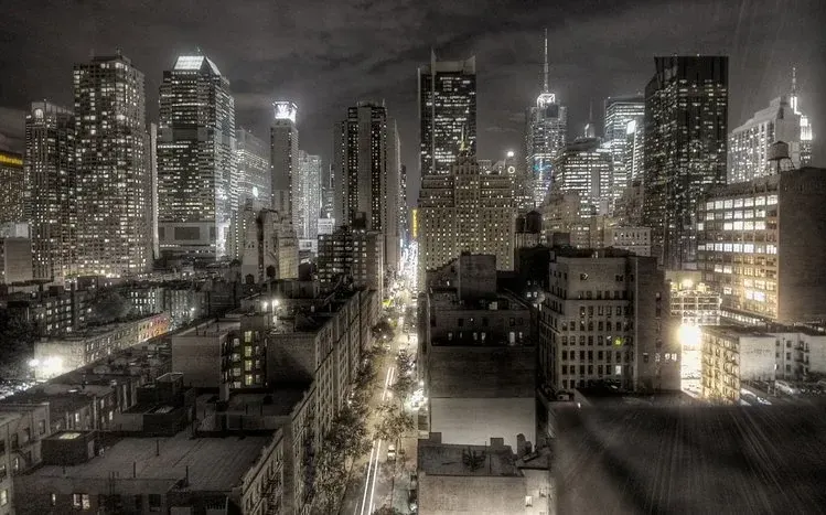 Cityscape wallpapers emphasizing urban views and city lighting.