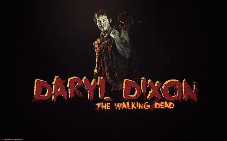 Daryl Dixon from The Walking Dead wallpaper collection.