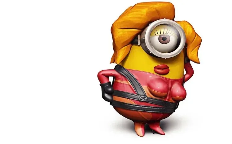 Despicable Me wallpaper imagery with an emphasis on the Minions.