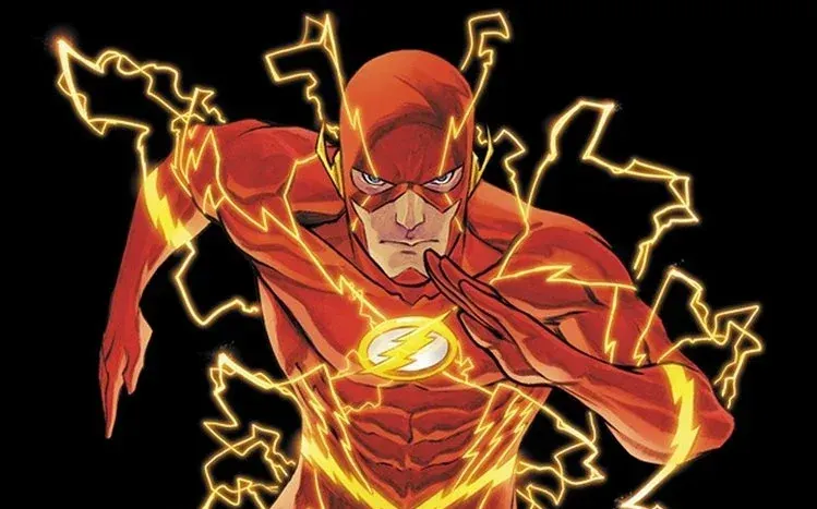 Wallpaper collection featuring the Flash, the speed-powered comic superhero.