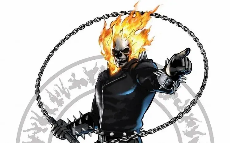 A comics wallpaper collection centered on Ghost Rider.