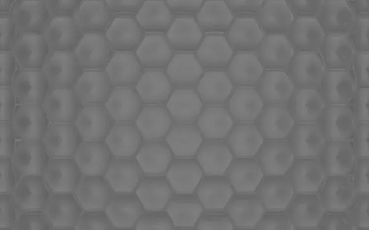 Gray wallpaper imagery emphasizing full-screen color and surface texture.