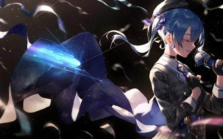 Hololive wallpapers featuring the agency's virtual YouTuber personalities.