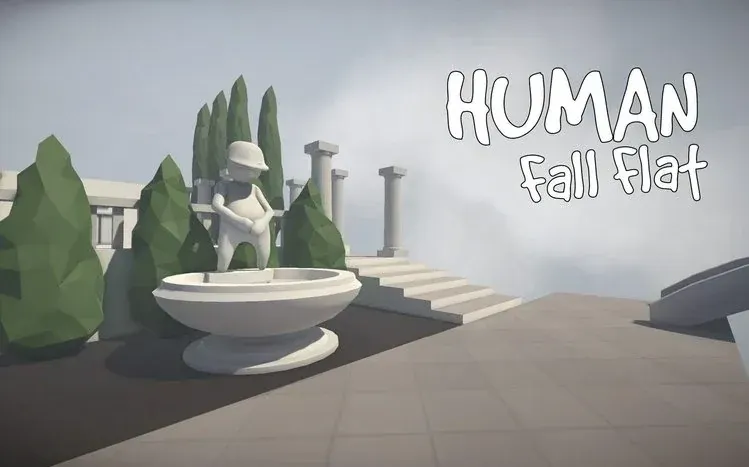 Human: Fall Flat wallpaper collection based on the puzzle game’s comic visual style.