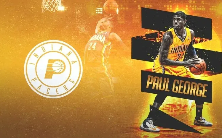 Indiana Pacers basketball team-themed wallpaper preview.