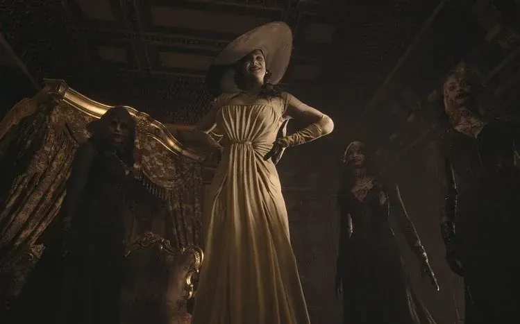 Resident Evil wallpapers centered on Lady Dimitrescu.