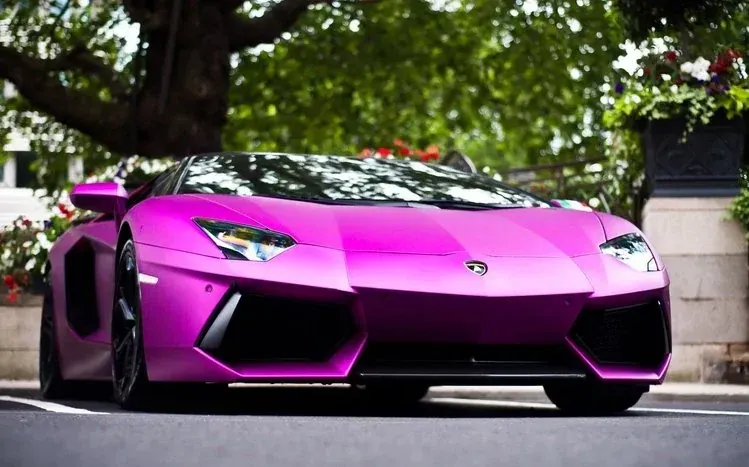 Lamborghini sports-car wallpapers featuring a matte black vehicle.