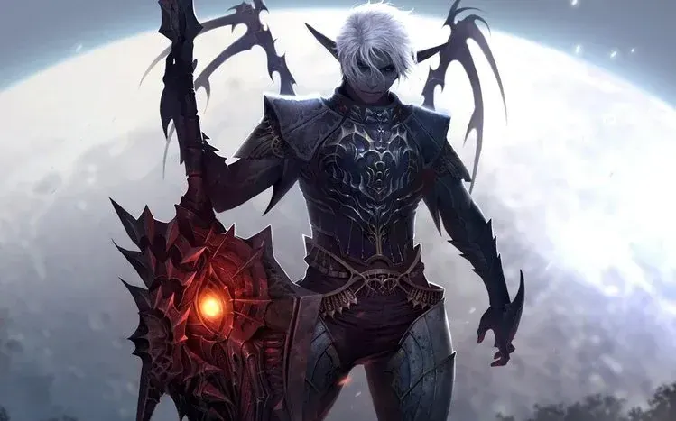 Lineage II game-themed wallpaper collection.