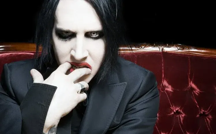 Marilyn Manson wallpaper collection with a gothic visual emphasis.
