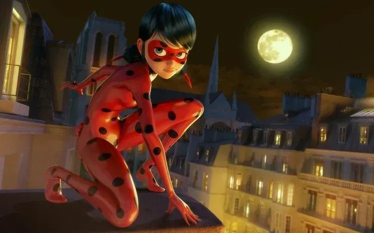 Vibrant Miraculous Ladybug artwork featuring Ladybug, Cat Noir and Parisian adventures.