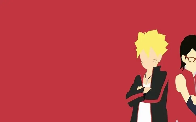 Minimalist Naruto wallpapers with clean designs and subtle series references.