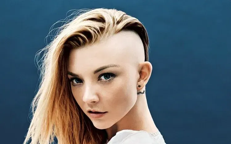 Natalie Dormer wallpapers featuring photographs from different photoshoots.