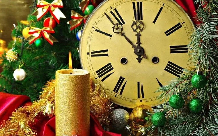 New Year-themed desktop wallpaper collection.