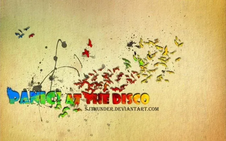 Panic! at the Disco music-themed wallpaper collection.