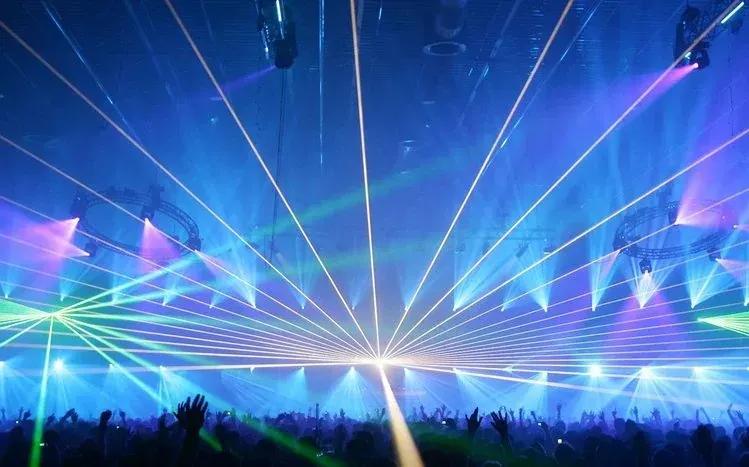 Party-themed wallpapers with lights and social celebration scenes.
