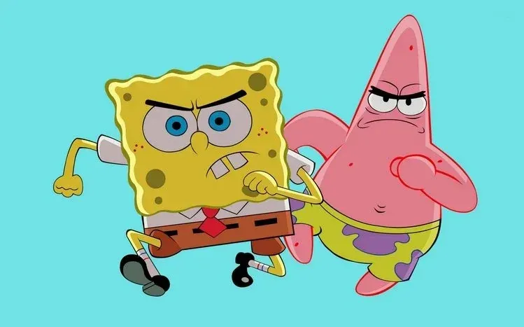 Wallpapers featuring Patrick, the pink starfish from SpongeBob SquarePants.