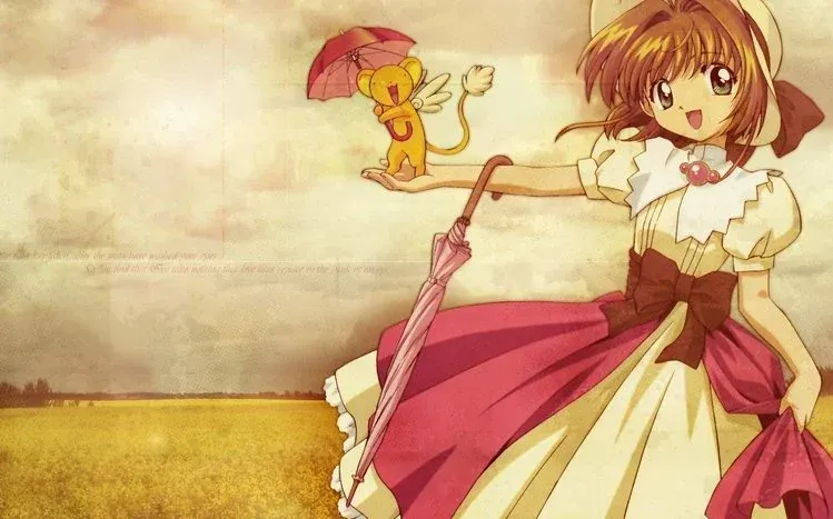 Sakura Kinomoto character wallpapers from Cardcaptor Sakura.