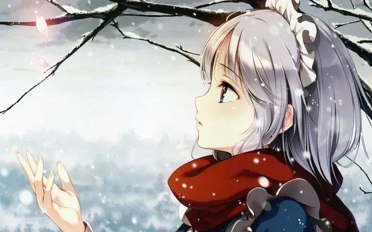 Sakuya Izayoi character imagery from Touhou Project.