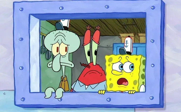 SpongeBob SquarePants-themed wallpapers connected to Patrick and the Bikini Bottom cast.