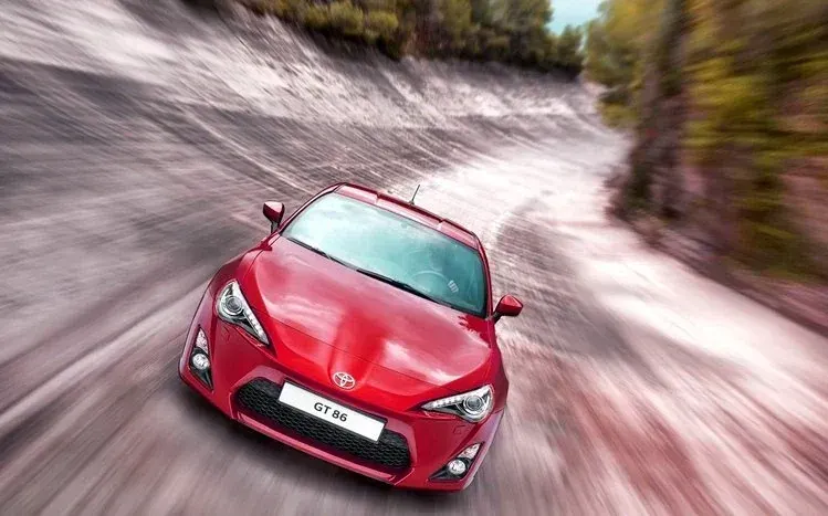 Toyota 86 two-door sports car wallpapers.