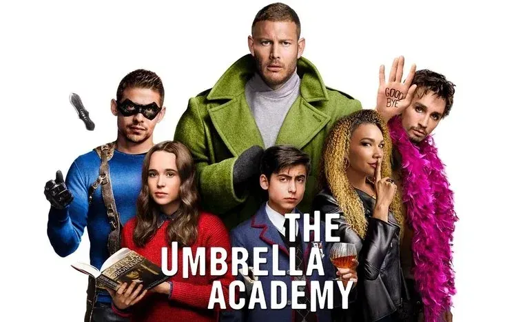 The Umbrella Academy wallpapers centered on the series’ superpowered family of former child heroes.