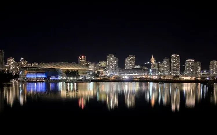 City views of Vancouver, Canada.