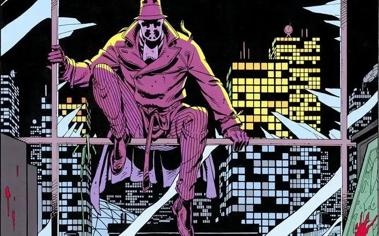 Watchmen-themed wallpapers associated with its alternate-history superhero setting.