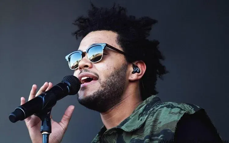 Fourteen photographic wallpapers of Canadian singer and songwriter The Weeknd.