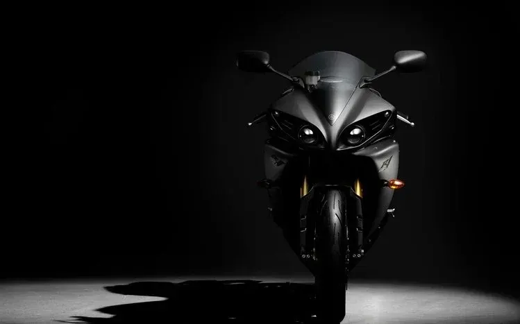 Yamaha motorcycles shown in different locations and from varied angles.