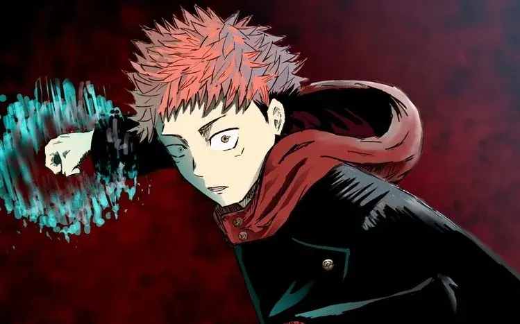Yuji Itadori from Jujutsu Kaisen in active poses and story moments.