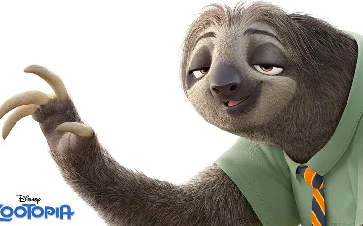 Colorful animated character wallpapers themed around Zootopia.