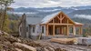 A modest home under reconstruction in the western North Carolina mountains.