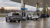 Generic fuel station beside an Ohio highway under overcast morning light.