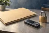 AI-generated conceptual documents, a generic wallet device and lock; not actual Fidelity materials or evidence of wrongdoing.