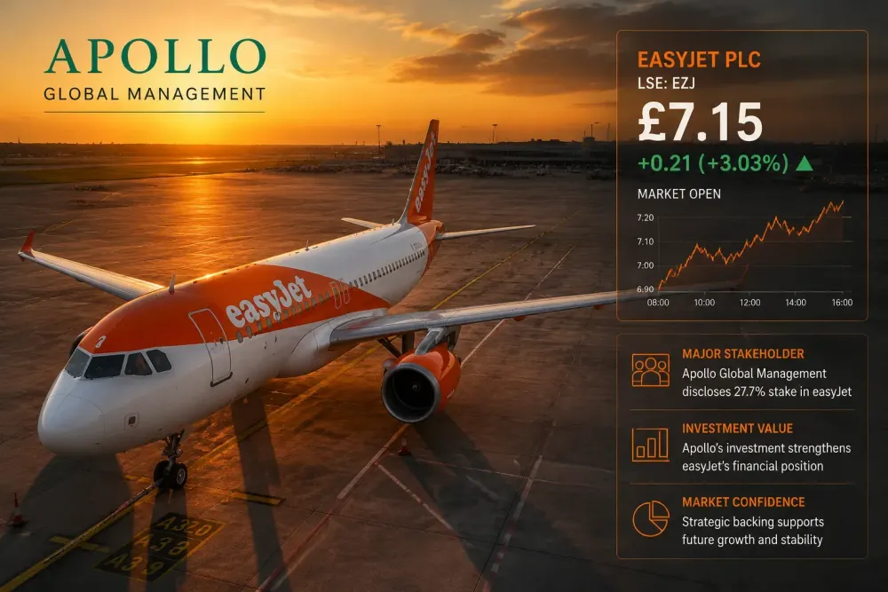 Apollo's $7.7 Billion easyJet Buyout Sets a New Price Floor for Europe's Budget Airlines