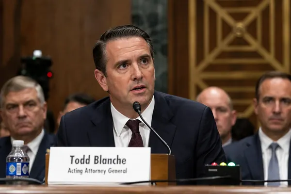 One GOP Vote, One 1.8 Billion Fund: Todd Blanche's Attorney General Bid Survives a 24-Hour Scare
