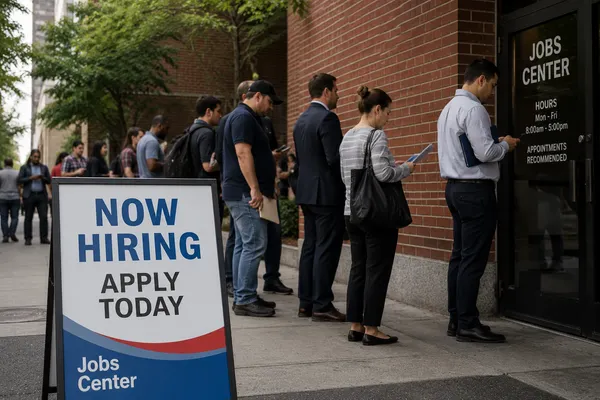 U.S. Employers Cut 23,000 Jobs in July as Unemployment Falls to 4.1% on Shrinking Workforce