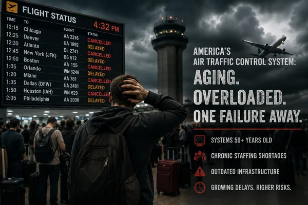 Nearly 2,000 Flights Canceled in a Single Day: Inside the Structural Collapse Behind America's Summer of Air Travel Chaos