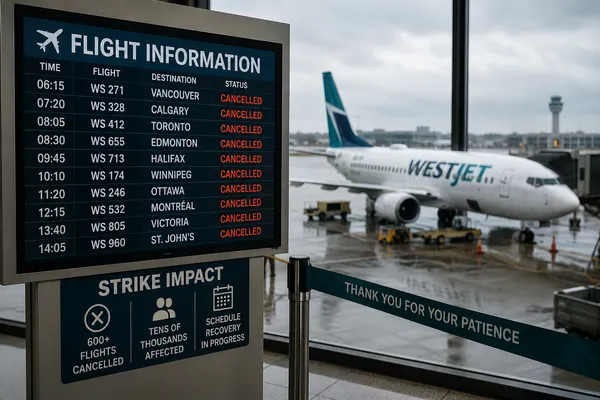 WestJet's Strike Ends in Two Days, But the "Ground Duty" Fight It Exposed Isn't Over
