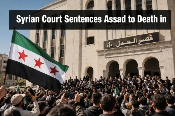 Syrian Court Sentences Assad to Death in Absentia This Week