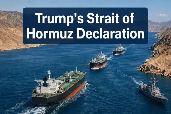 Trump's Strait of Hormuz Declaration Escalates Iran Tensions This Week