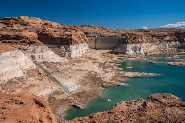 Lake Powell Hits Record Lows, Threatening US Water and Power Supply