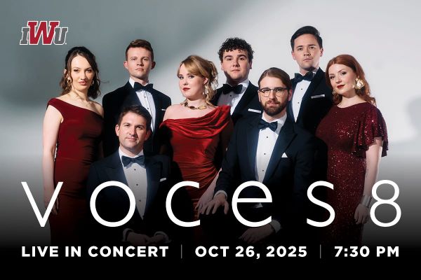 Indiana Wesleyan University to Host Grammy-Nominated Ensemble VOCES8