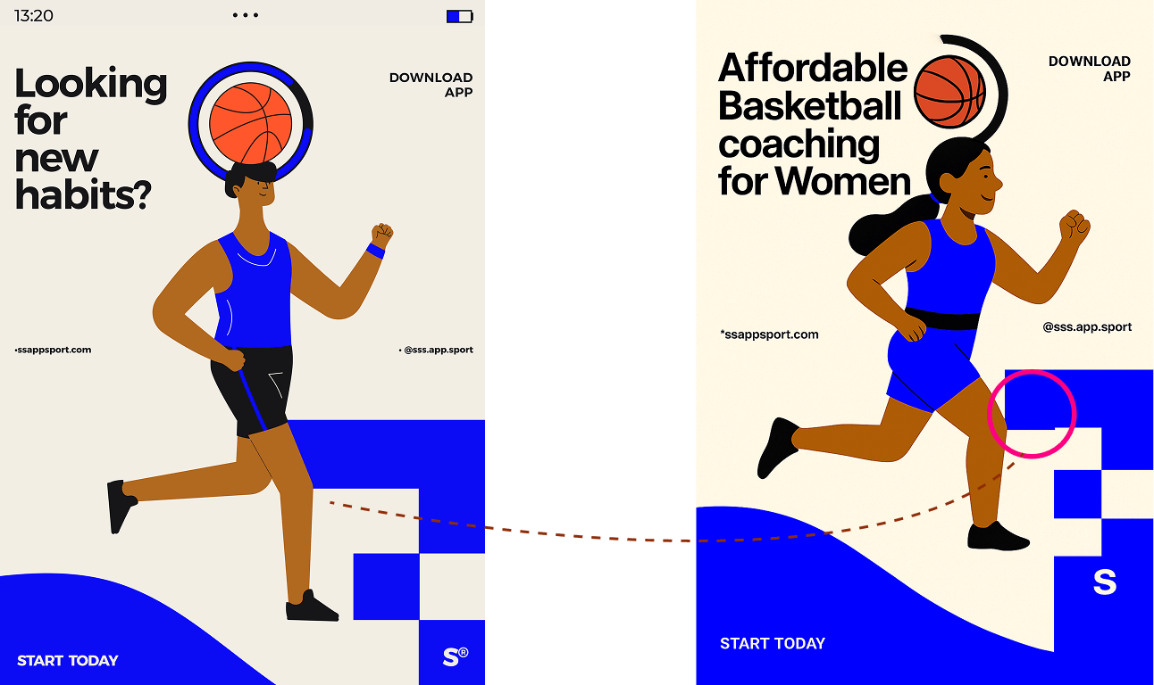 Uneven line drawing inside the image generated by ChatGPT