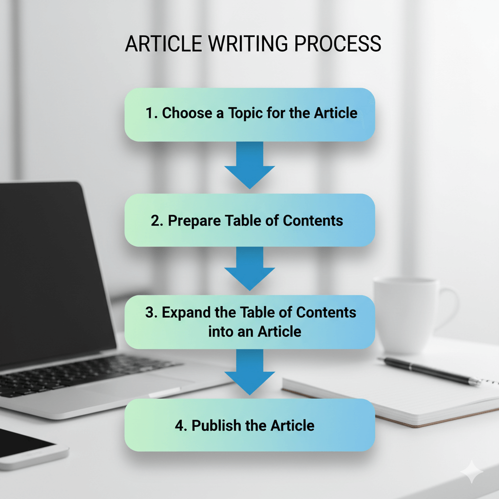 Article writing process