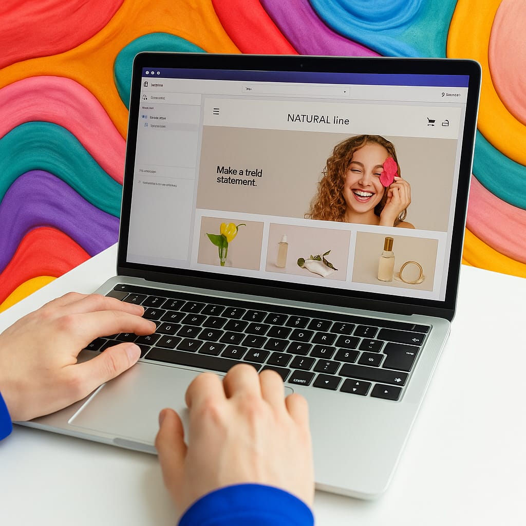 Illustration supporting the article "How to Turn Shopify Customers Into Your Most Powerful Marketing Channel"