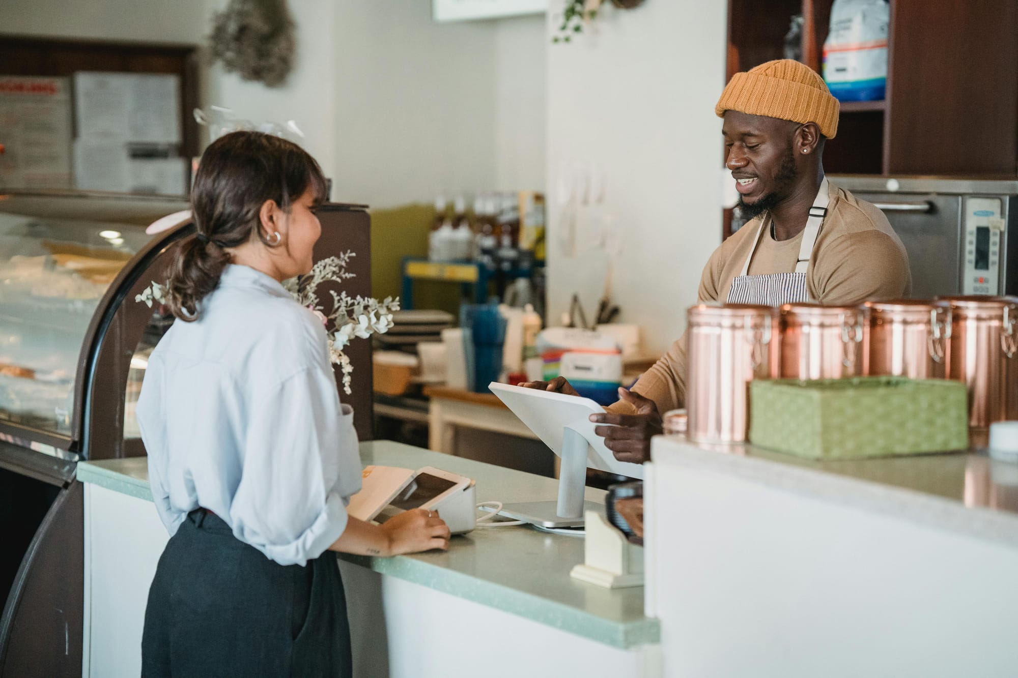 Hospitality customer content collected through Square POS