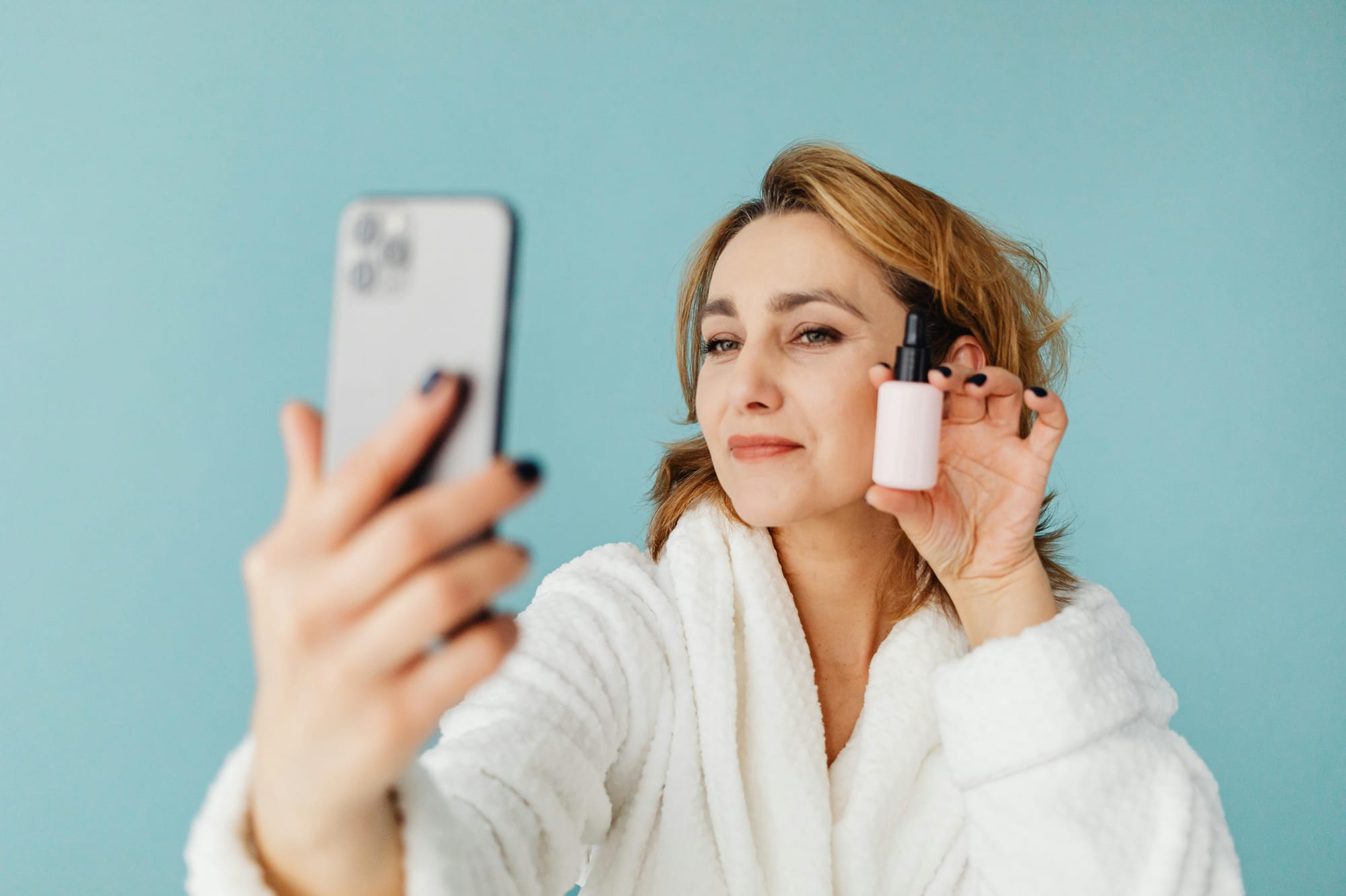 Beauty and skincare customer photos used with Shopify wallet rewards