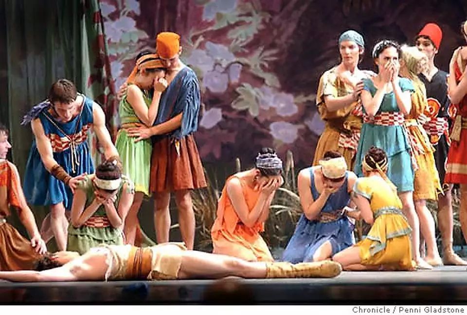 Dryads, satyrs, and an elephant