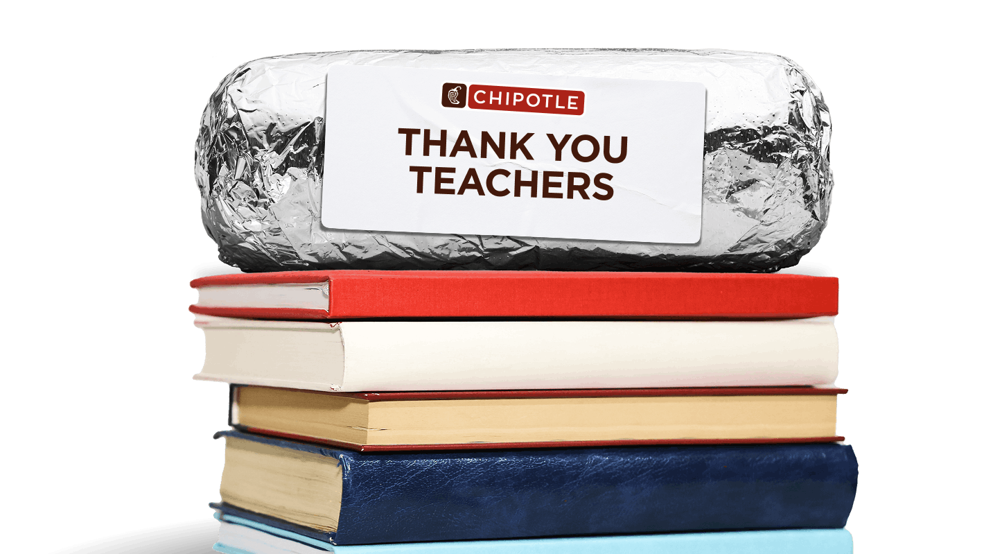 Chipotle Is Giving Away 200,000 Free Entrées to Teachers and Healthcare Workers